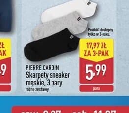 skarpety sneaker męskie
