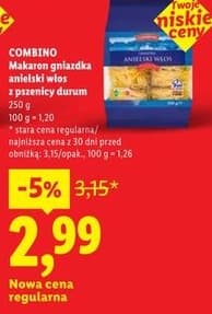 makaron gniazdka anielski włos