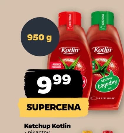 ketchup łagodny