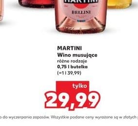 Martini wino musujące 0.75l