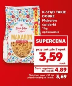 makaron świderki