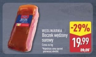 boczek wędzony surowy