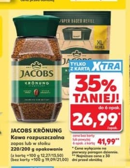 kawa rozpuszczalna zapas lub w słoiku