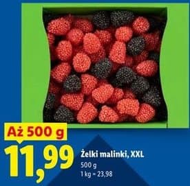żelki malinki