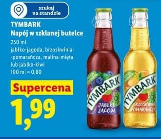 napój w szklanej butelce