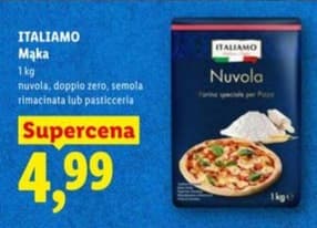 mąka do pizzy Nuvola