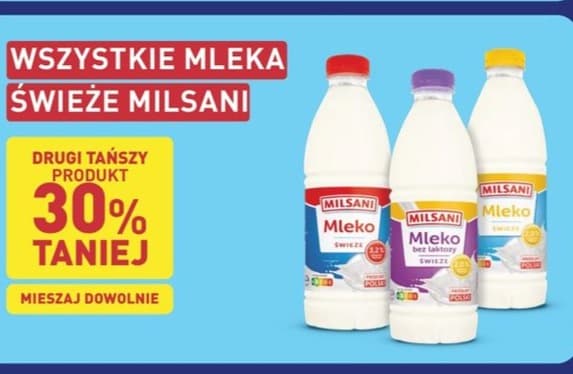 wszystkie mleka świeże