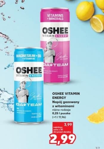 napój gazowany z witaminami