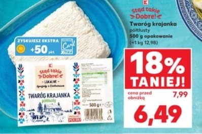 twaróg krajanka półtłusty