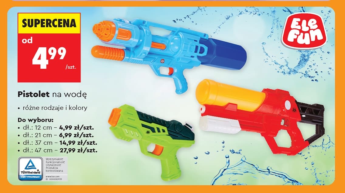 pistolet na wodę
