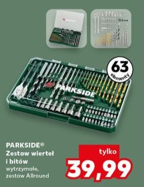 zestaw wierteł i bitów