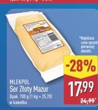 ser żółty mazur