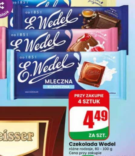 Wedel czekolada 80-100g