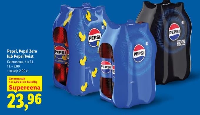 napój gazowany cola różne rodzaje