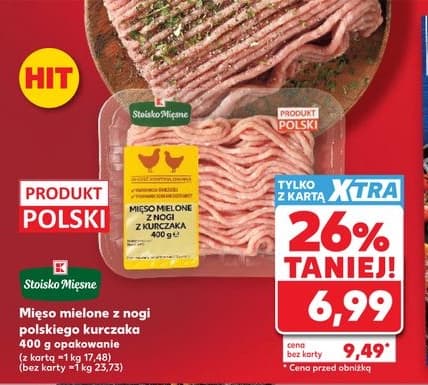 mięso mielone z nogi polskiego kurczaka