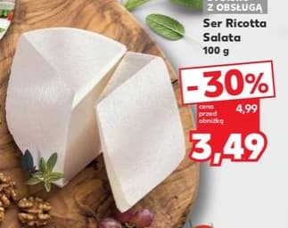 ser ricotta sałata