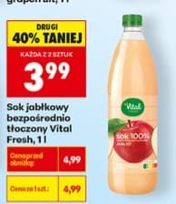 sok jabłkowy bezpośrednio tłoczony