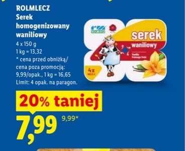serek homogenizowany waniliowy