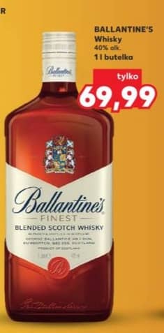 Ballantine's whisky 1l