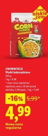 płatki kukurydziane