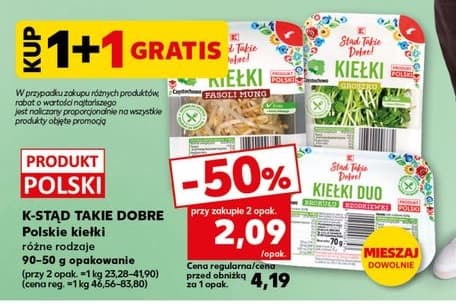 polskie kiełki różne rodzaje