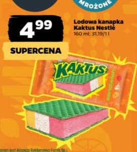 lodowa kanapka Kaktus