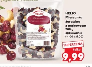 mieszanka żurawina z nerkowcem