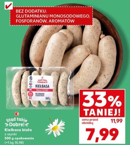 kiełbasa biała z szynki