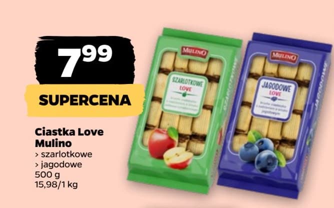 ciastka szarlotkowe / jagodowe