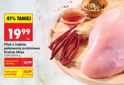 filet z indyka pakowany próżniowo