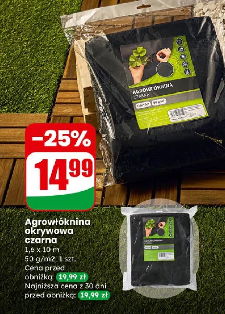 agrowłóknina okrywowa czarna
