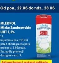 mleko Zambrowskie UHT 3,2%
