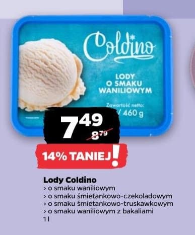lody w pudełku