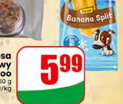 przekąska dla psa lody smak bananowy