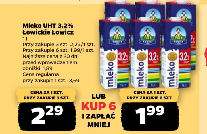 mleko UHT 3,2%