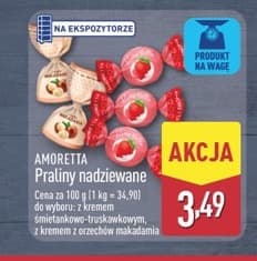 praliny nadziewane