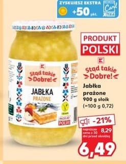 jabłka prażone