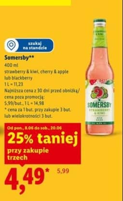 Somersby napój bezalkoholowy 400ml