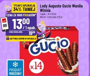lody Gucio wanilia wiśnia