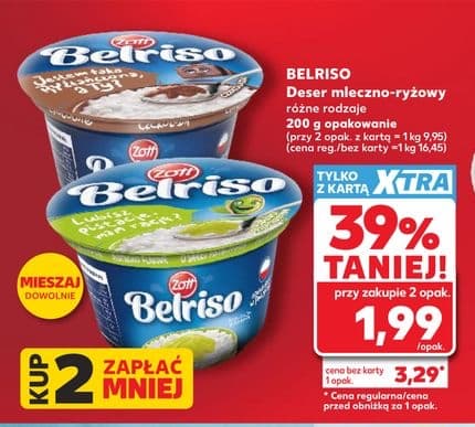 deser mleczno-ryżowy różne rodzaje