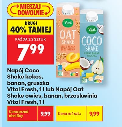 napój shake
