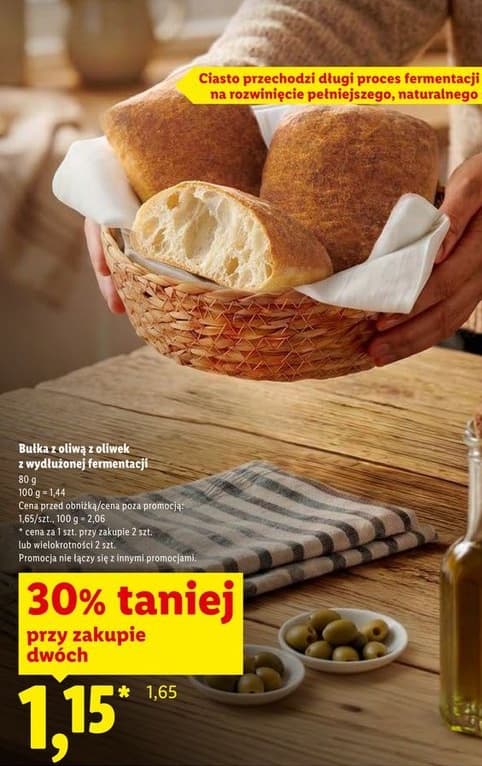 bułka z oliwą z oliwek
