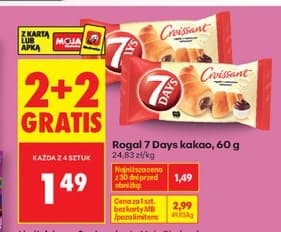 rogal z nadzieniem kakaowym