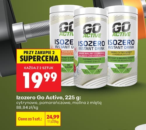 izotoniczny napój w proszku