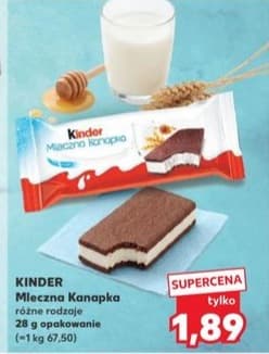 mleczna kanapka