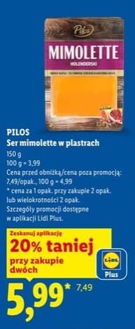 ser mimolette w plastrach