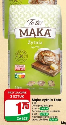 mąka żytnia typ 720