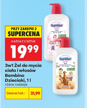 3w1 żel do mycia ciała i włosów