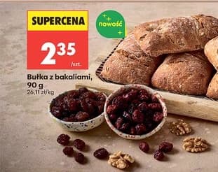 bułka z bakaliami