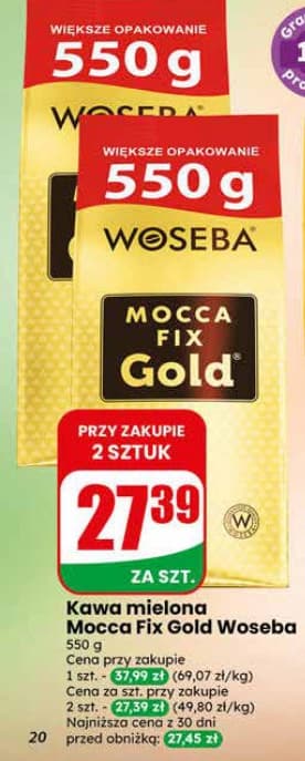 kawa mielona mocca fix gold